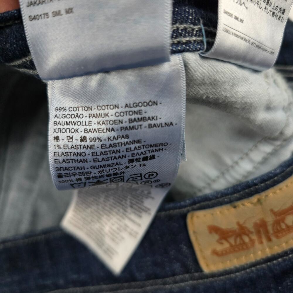 Levi's 515 bootcut jeans 16L 33x34 blue deniim womens 5657 - Picture 12 of 14